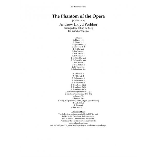 The Phantom of the Opera